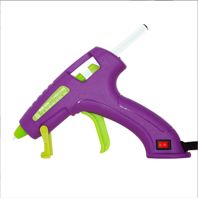 Purple Hot Melt Adhesive Stick Gun