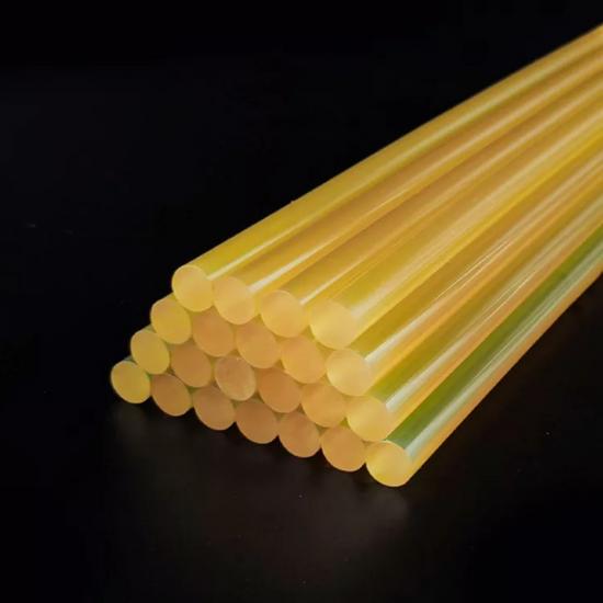 7mm Yellow High Quality Hot Glue Sticks EVA Resin Material