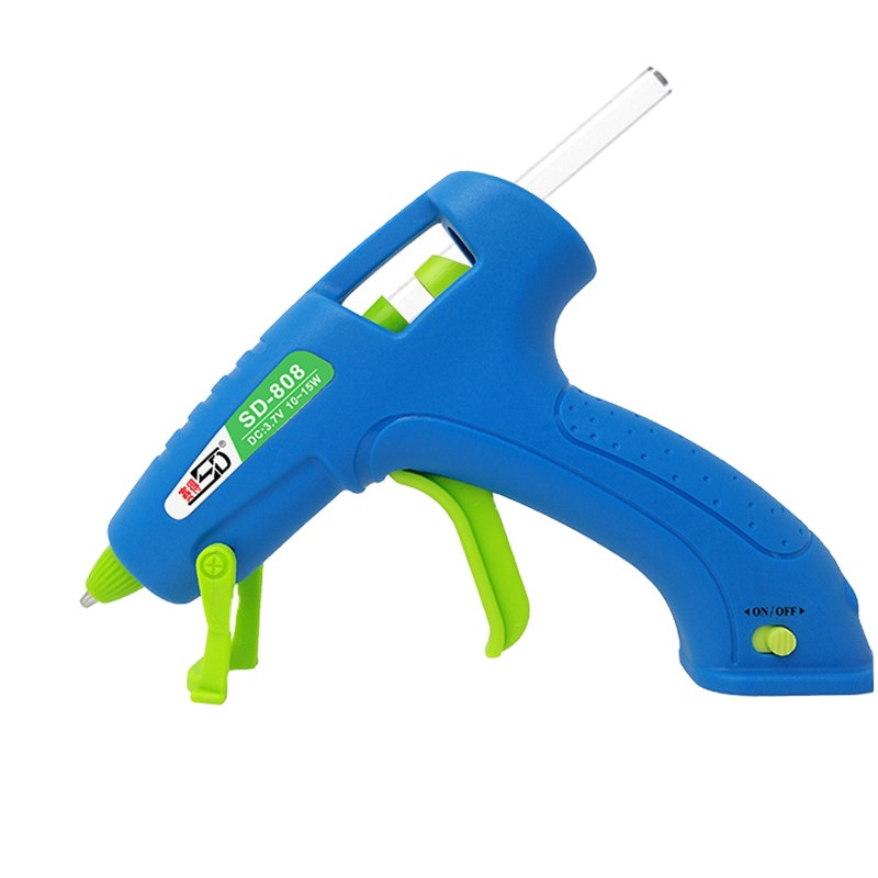 What is the hot melt glue gun used for?